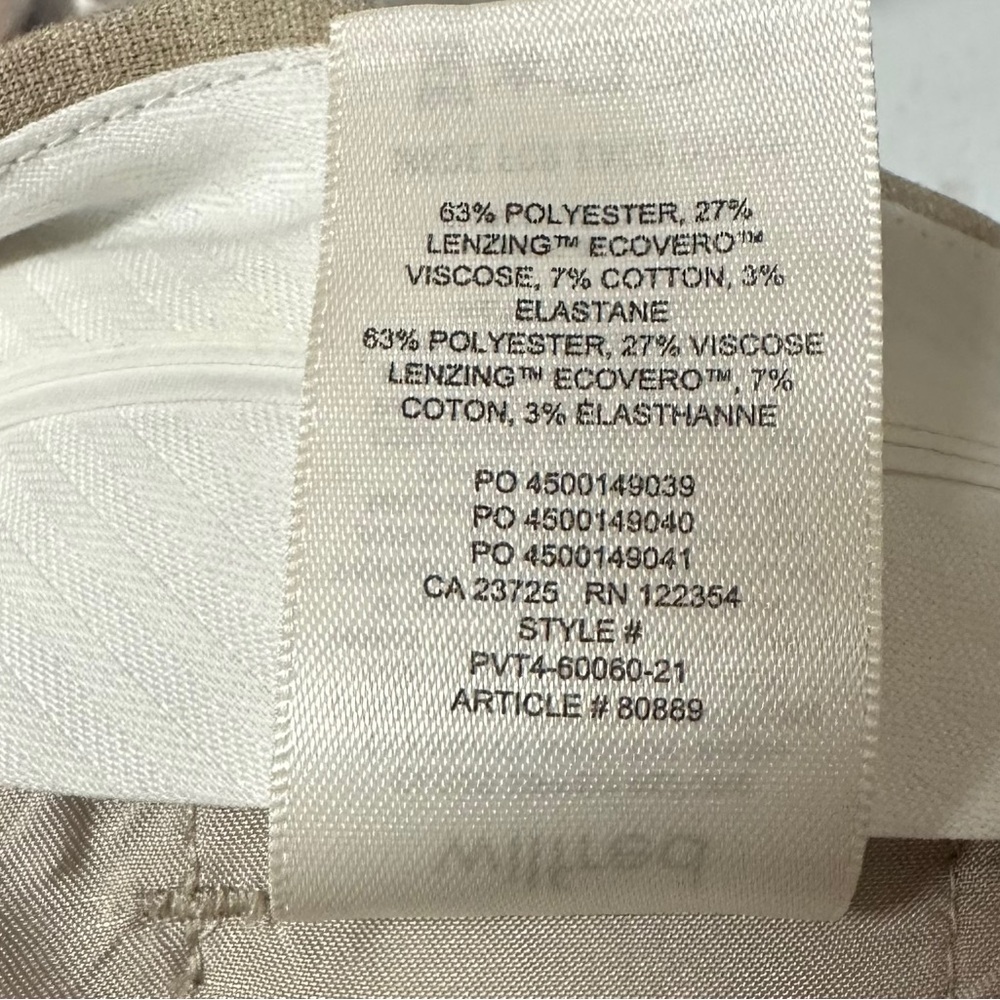 Aritzia Effortless Pant (Re)ssential Wilfred in Heather Nomad Taupe NWOT - Picture 5 of 7
